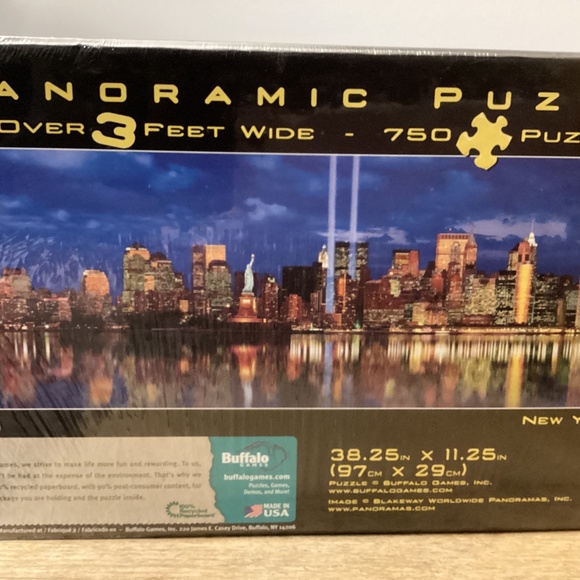 NEW New York, New York Panoramic Puzzle 🧩 750 piece - Picture 6 of 10